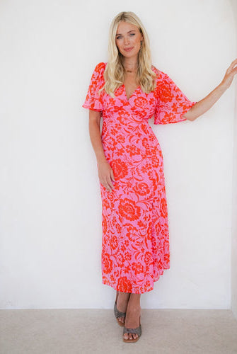 Pink Wedding Guest Dress