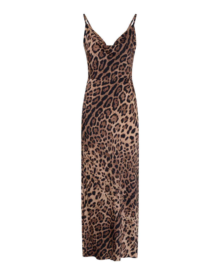 Animal Print Dress with no sleeves