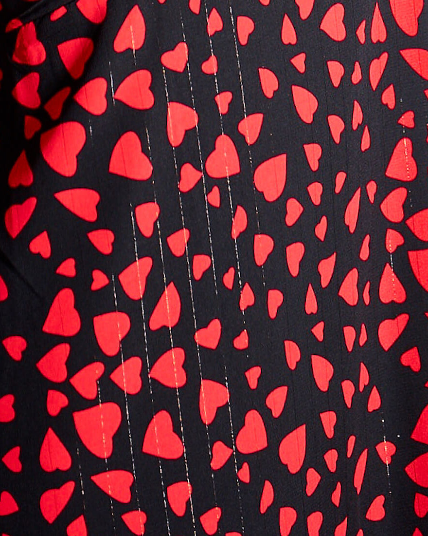 Heart Pattern On Dress