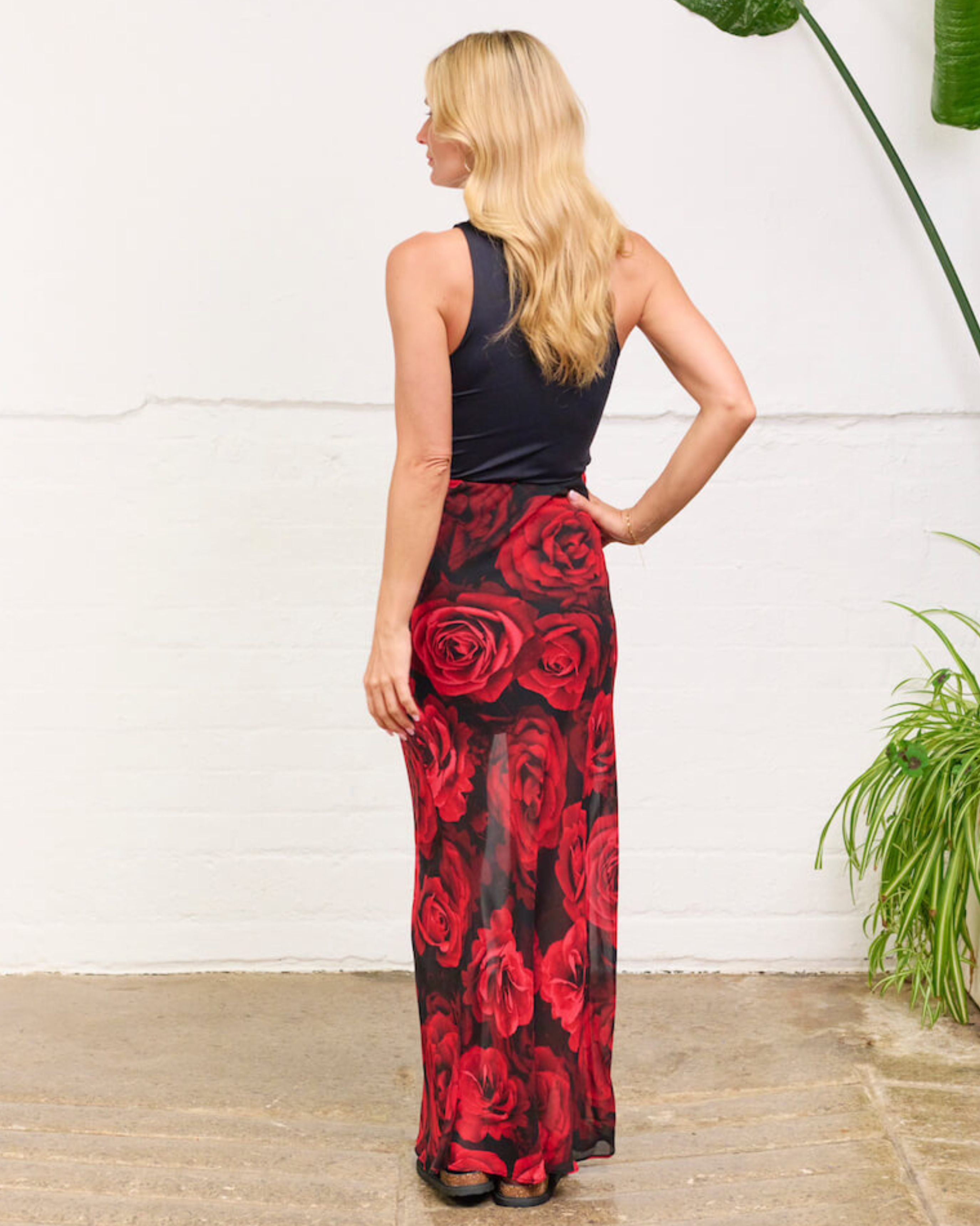 Maxi Rose Skirt