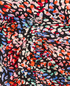 ANGEL SLEEVE ROUCHE MIDI MULTI ANIMAL Detail