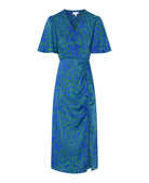 Blue Wrap Dress