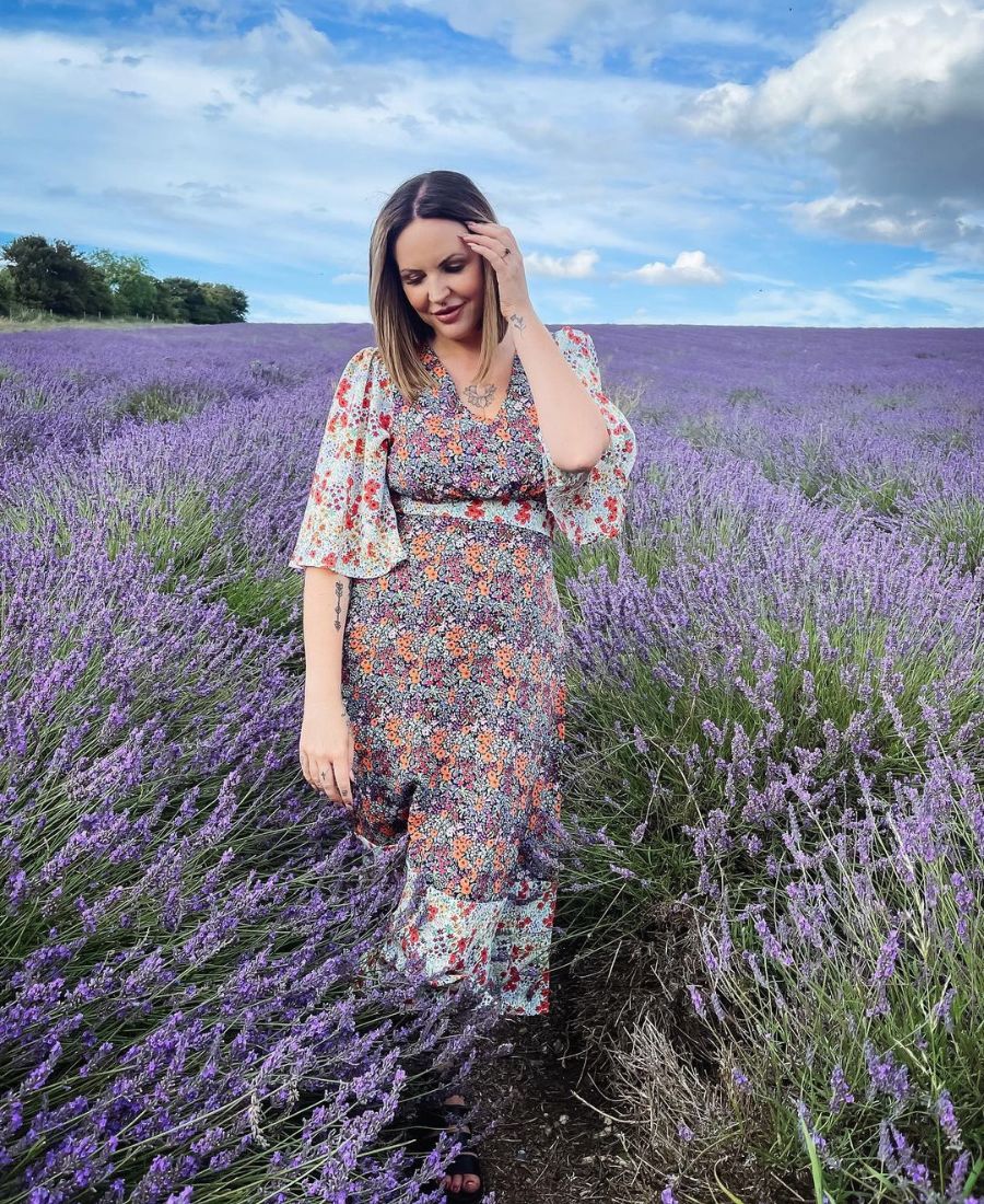 FLORAL MIX PRINT DRESS