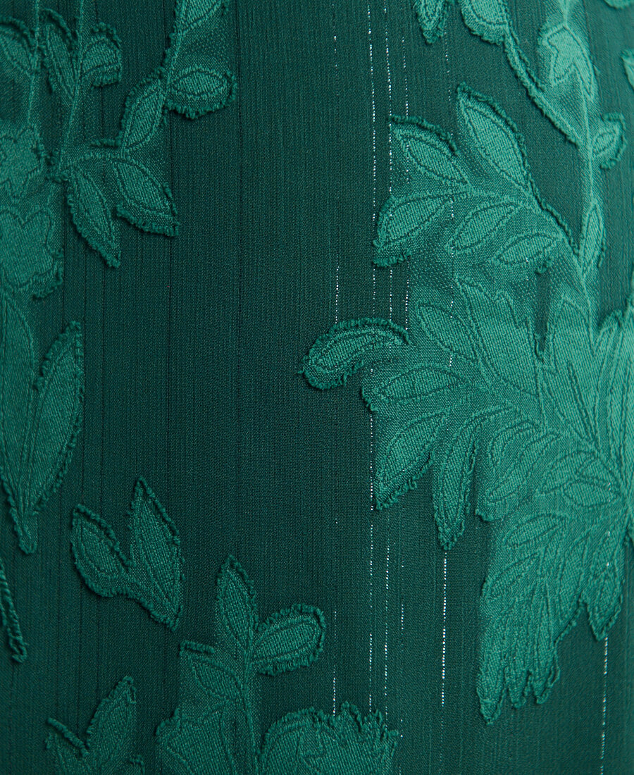 Green Jacquard