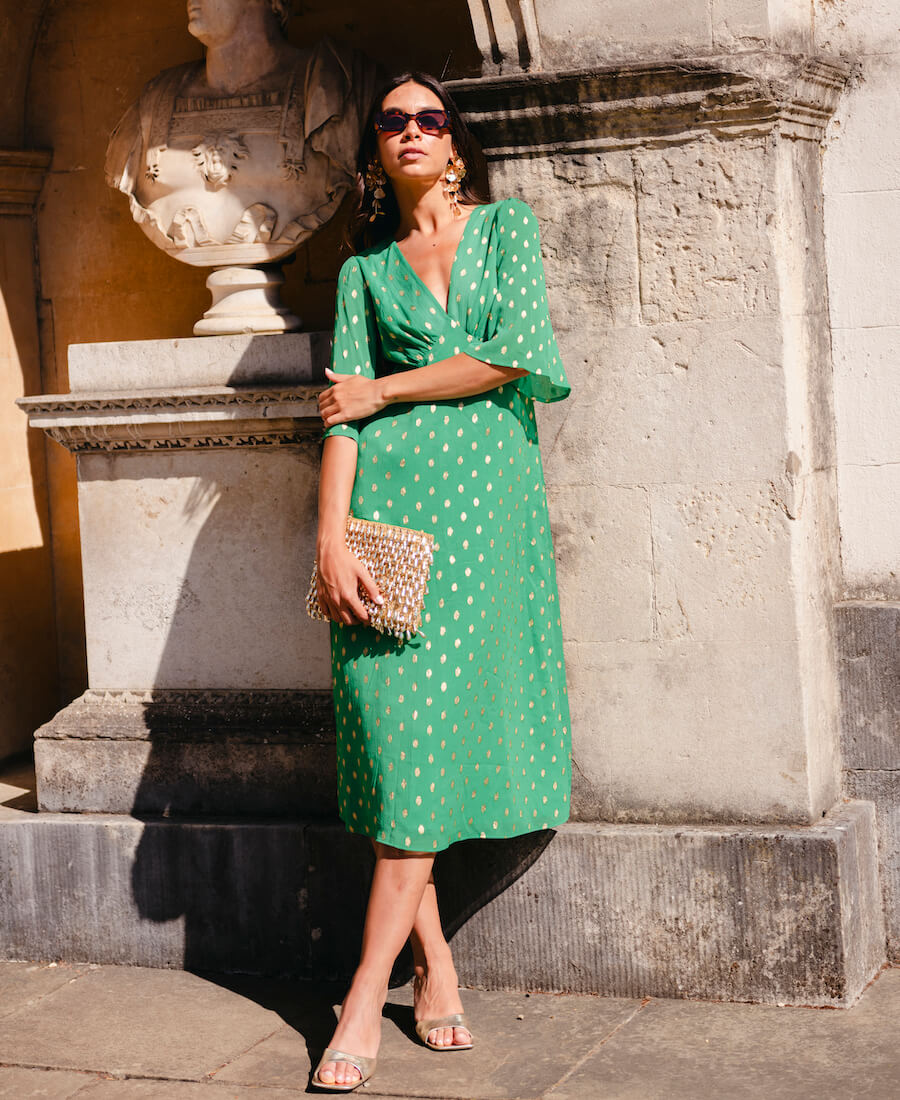 Green Midi Dress