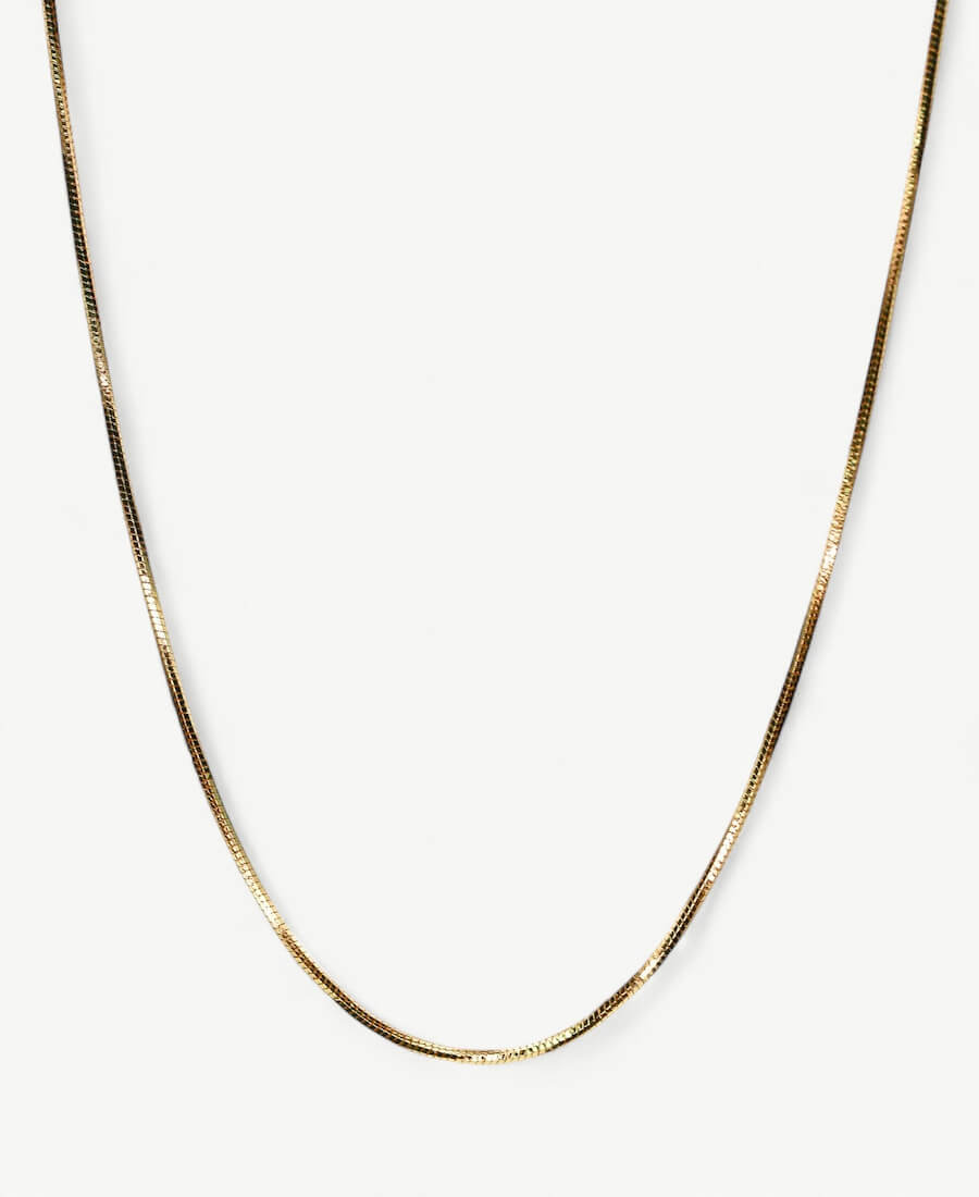 Serpentine Chain Necklace