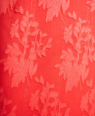 coral jacquard fabric
