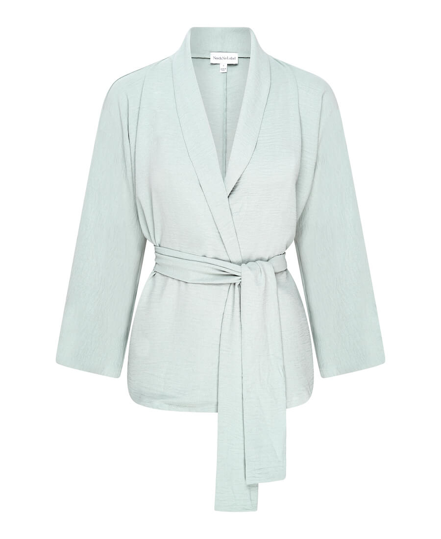 sage soft jacket wrap waist