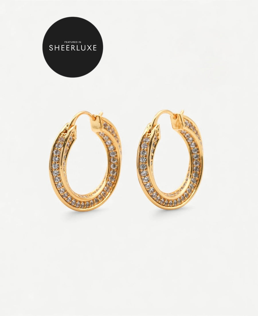 Twilight Hoop Earrings