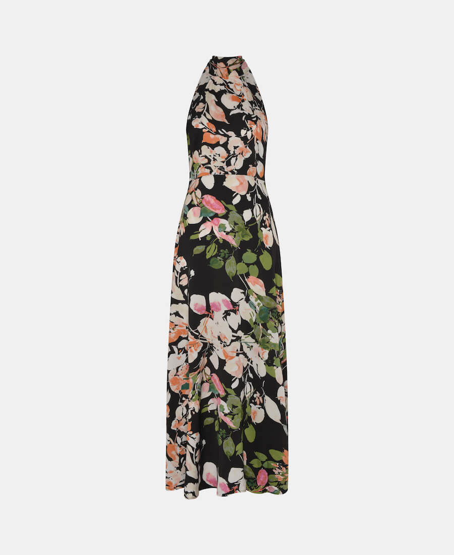 Lush black maxi dress shop