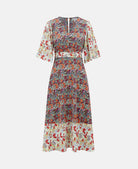 MULTI coloured FLORAL Front