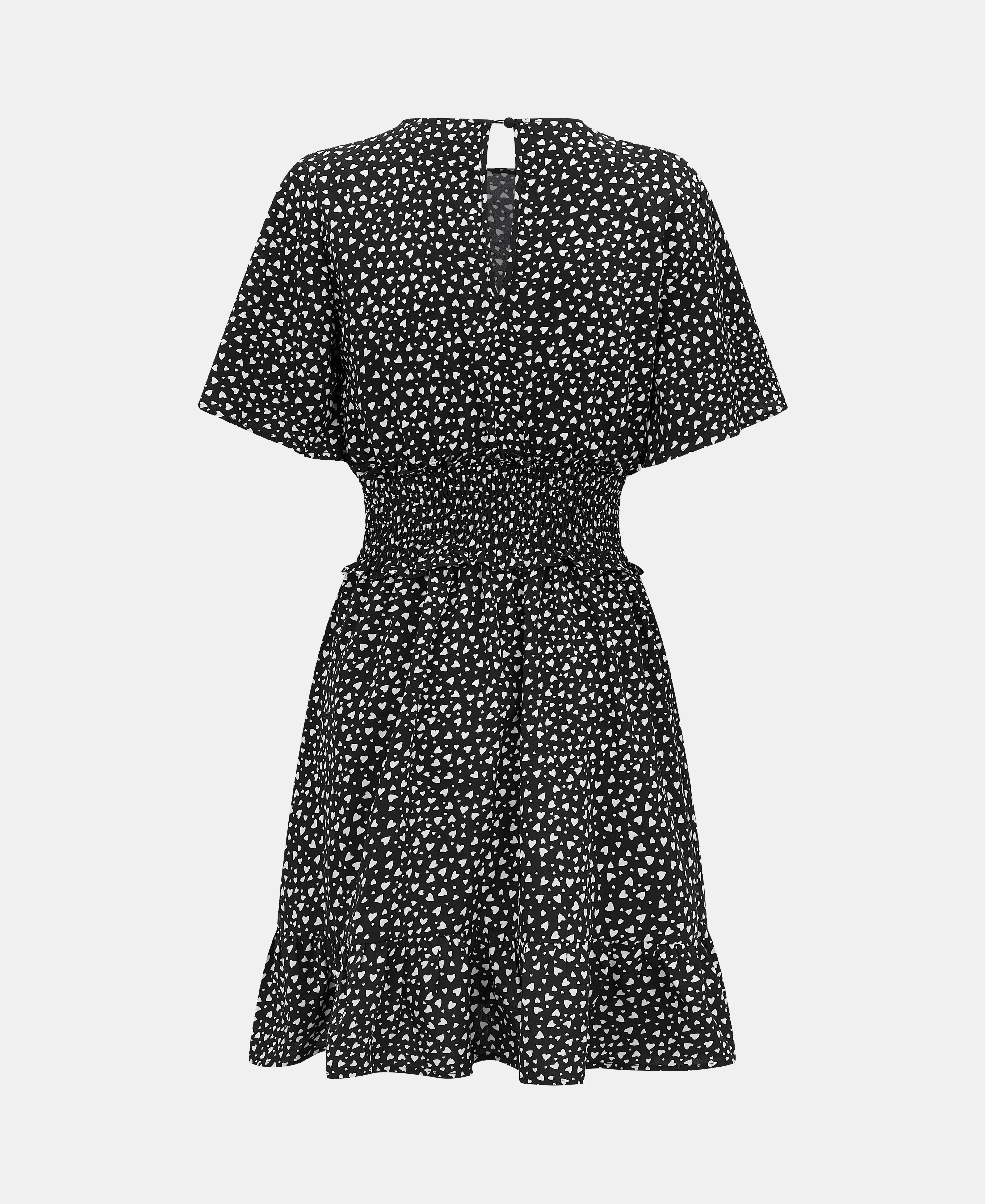 SHIRRED WAIST MINI