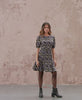 Catwalk Video Black Floral Puff Sleeve Mini Dress